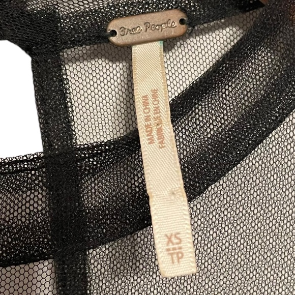 Free People Til Dawn Sequin Sparkle Mini Fit and Flare Skater Dress Size XS - Picture 4 of 6